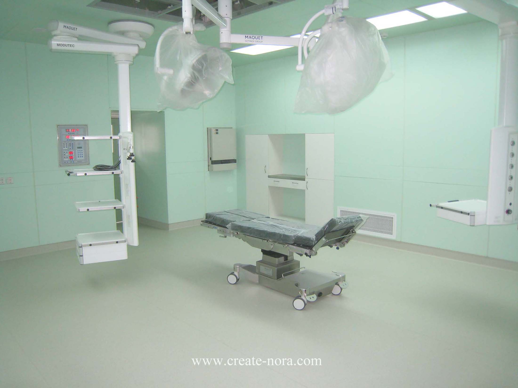 the photo of nora rubber flooring in Hainan Hospital of Chinese PLA General Hospital 13
